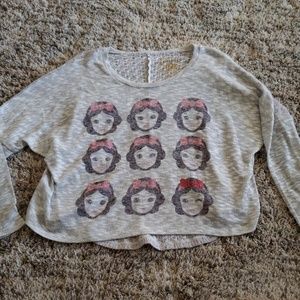 Disney Couture Snow White Baggy Sweater
